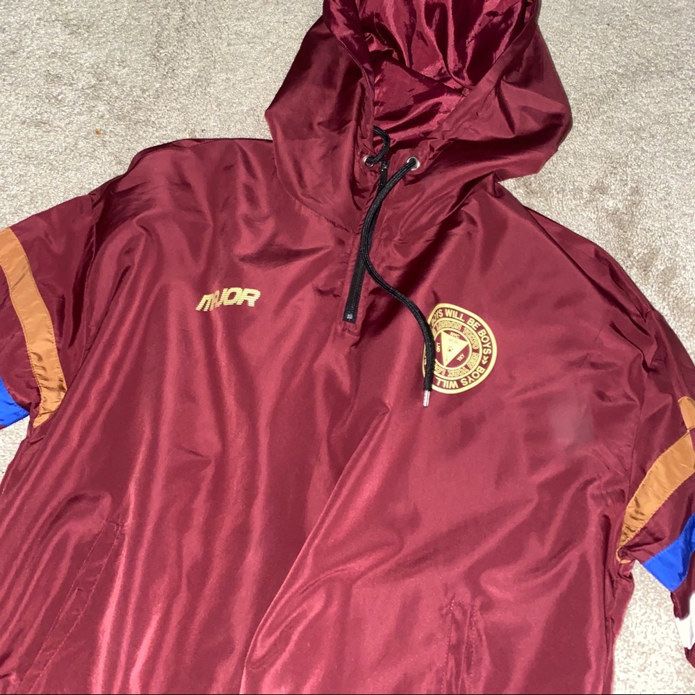 Reflective Forever 21 Windbreaker Hoodie